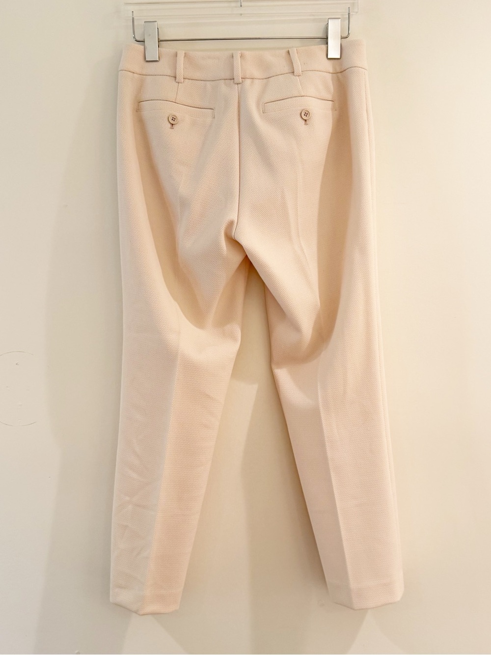 Club Monaco Women’s Textured Straight Leg Trouser Pants - Picture 5 of 13